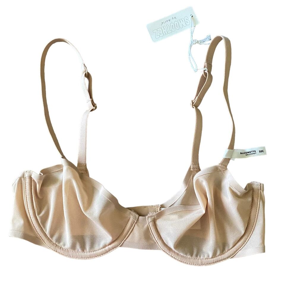 NWT Aerie Smoothez Balconette Unlined Bra 32C